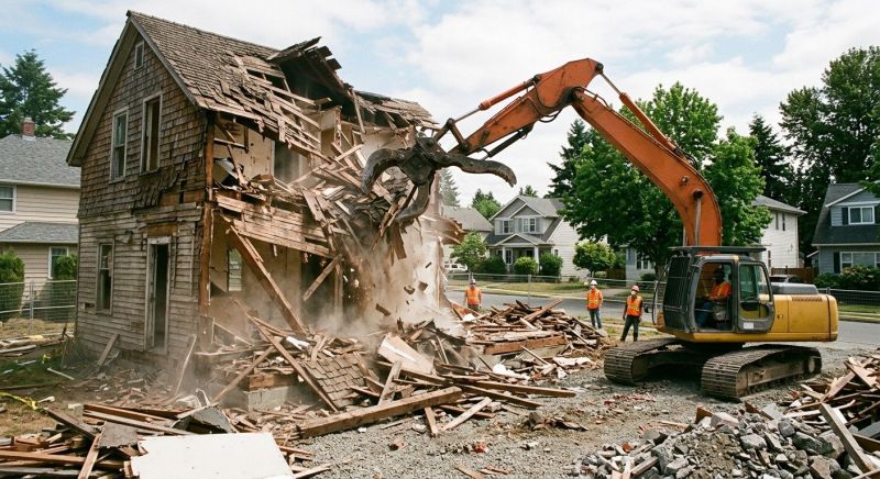 House Demolition Service in Conroe, TX