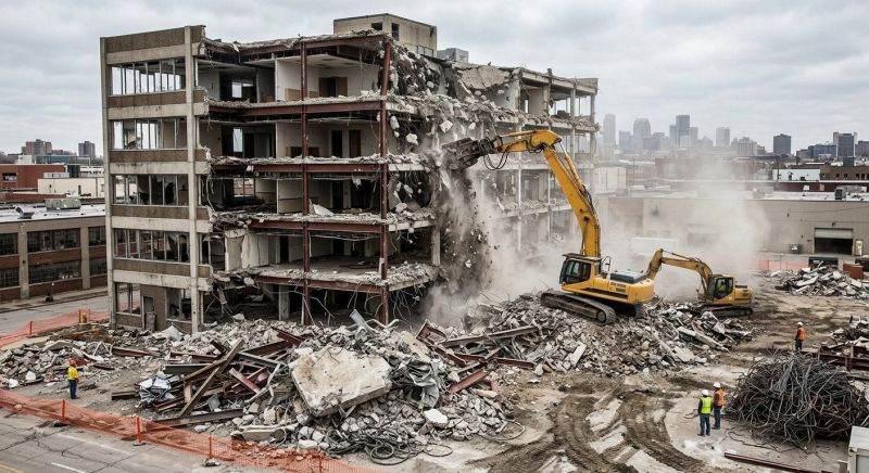 Industrial Demolition in Houston, TX
